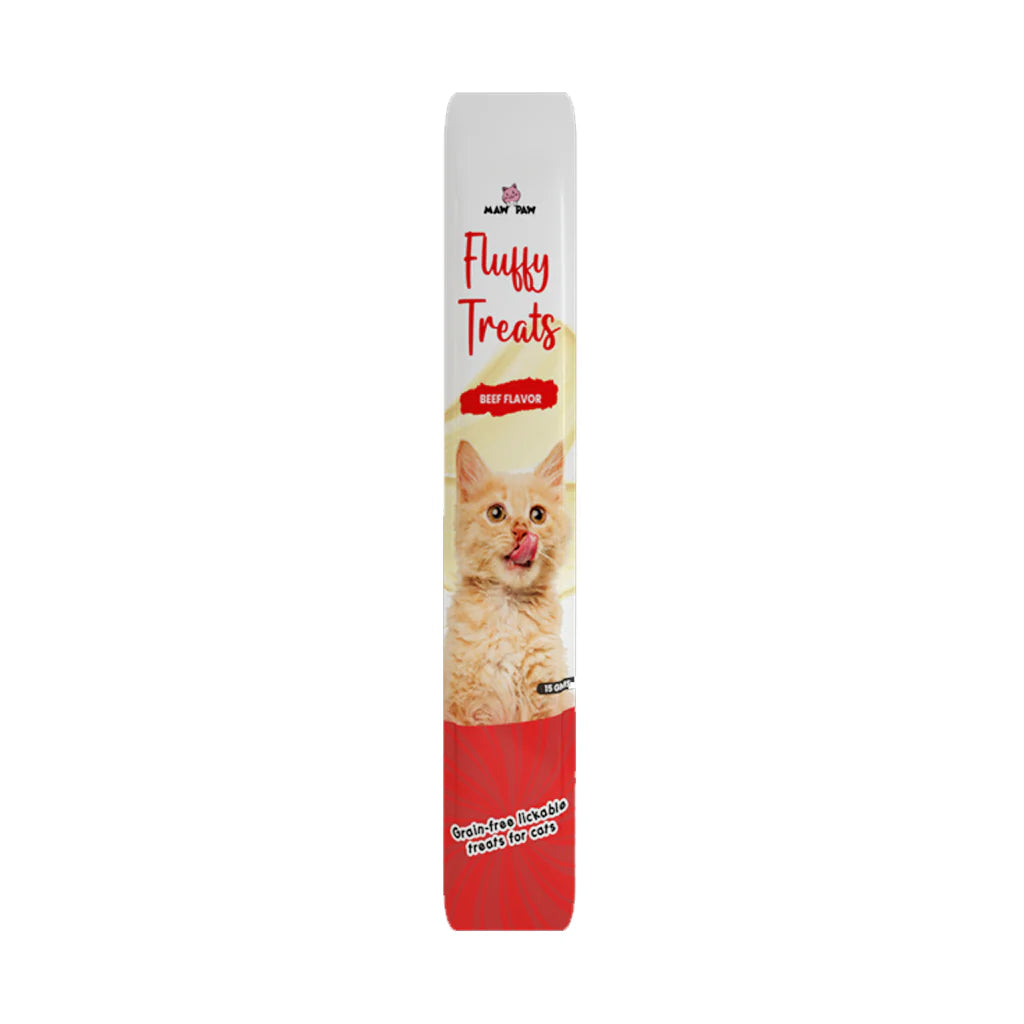Fluffy Treat Beef Flavor Cat Treats 75g