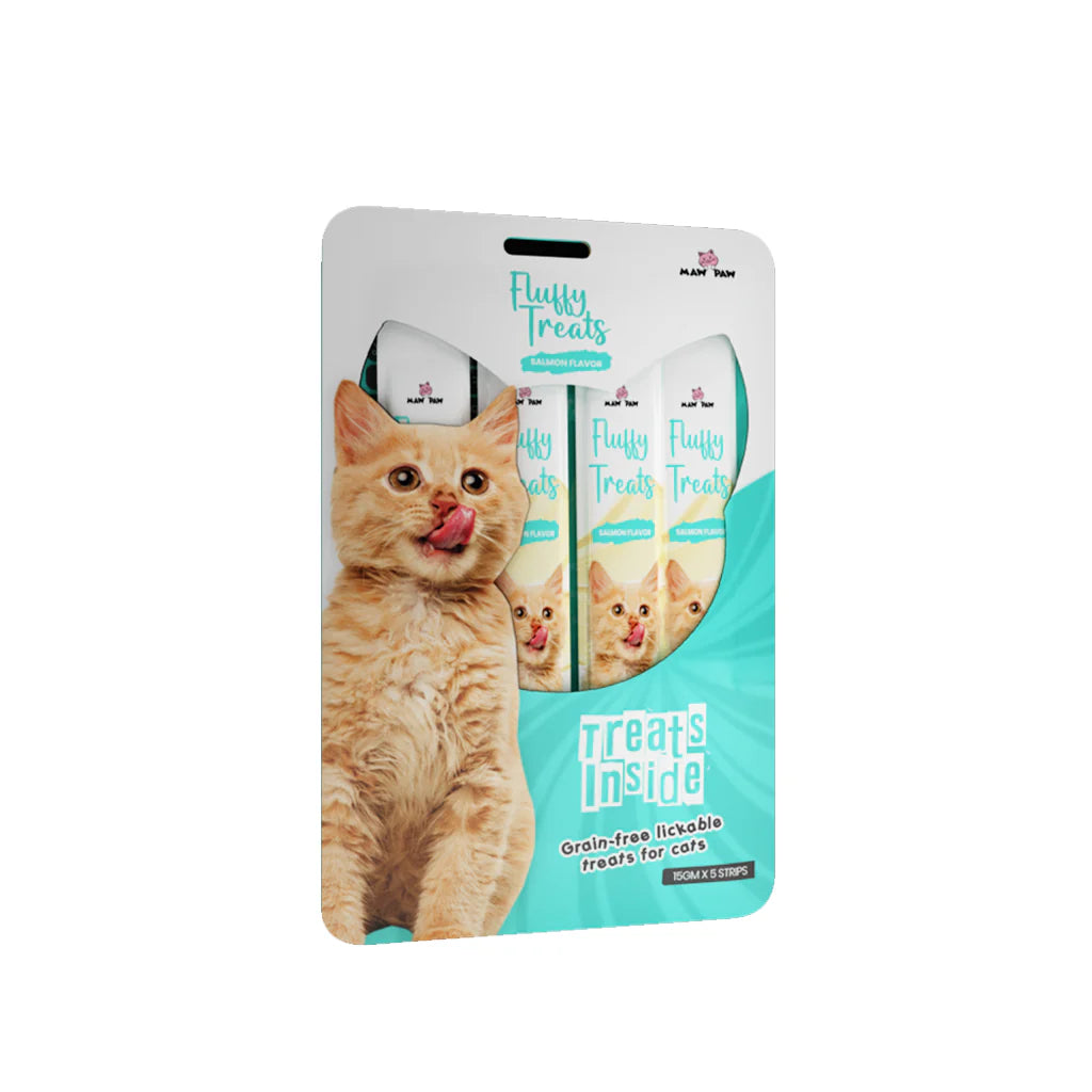 Fluffy Treat Salmon Flavor Cat Treats 75g