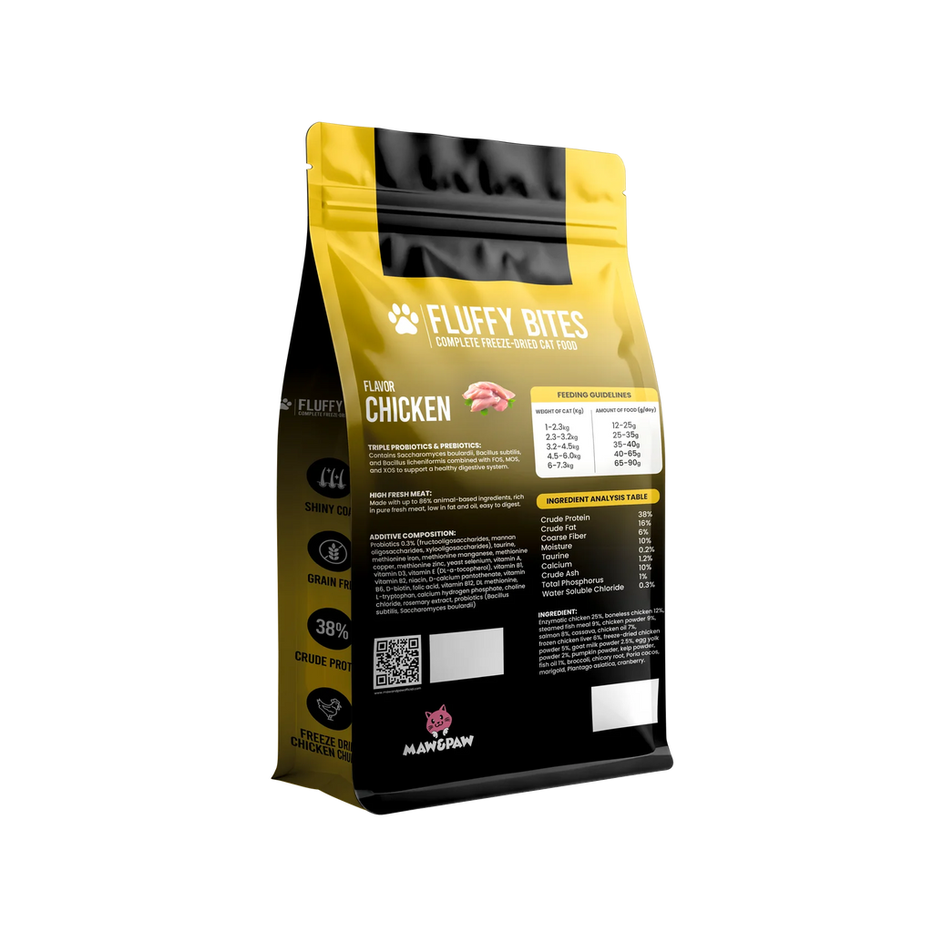 Fluffybites Premium Cat Food for Adult Cats