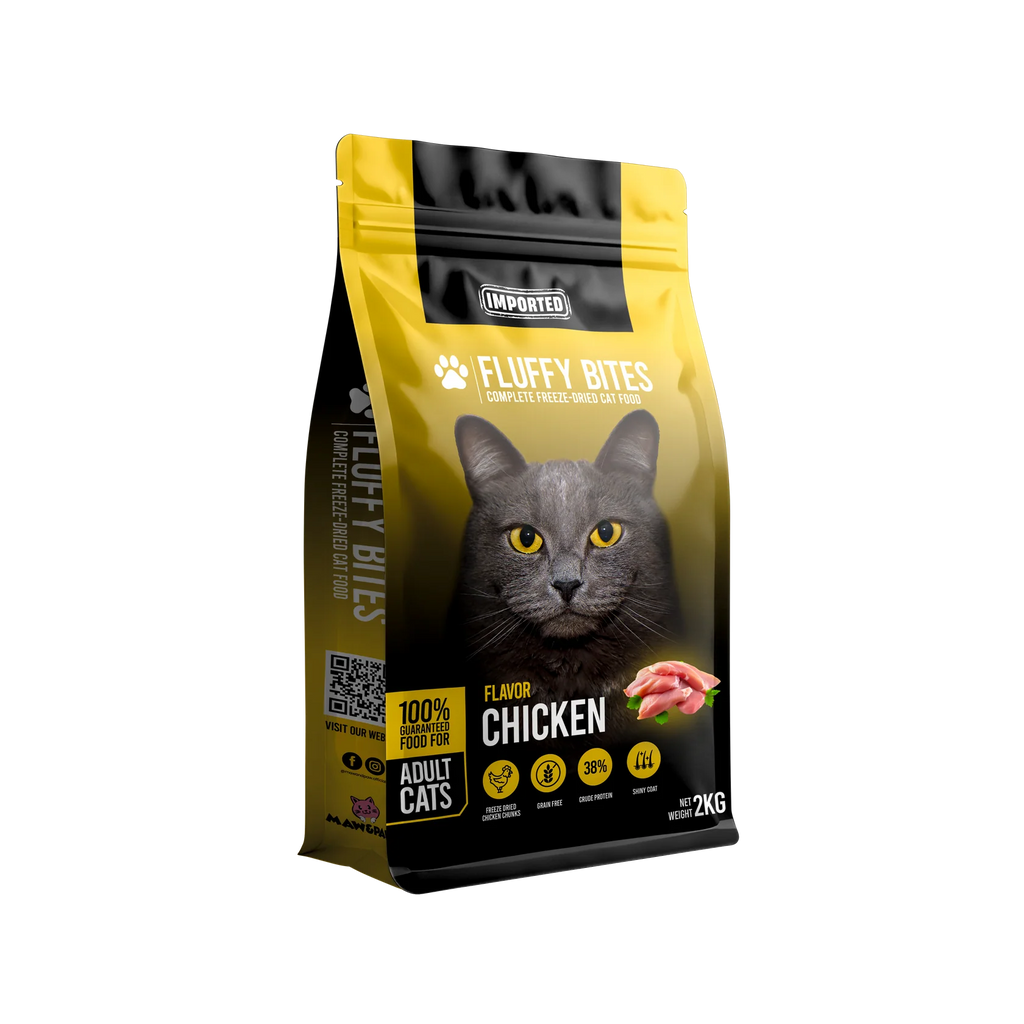 Fluffybites Premium Cat Food for Adult Cats